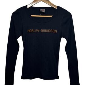 Harley Davidson Size Medium Thermal Base Layer Shirt Adamec's HD Orange Park FL